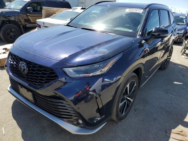 TOYOTA HIGHLANDER 2021 with VIN 5TDJZRAH0MS050306 - Photo from auction