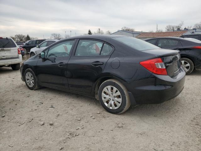 Photo 2 from auction – 2012 HONDA CIVIC LX with VIN 19XFB2F5XCE107829