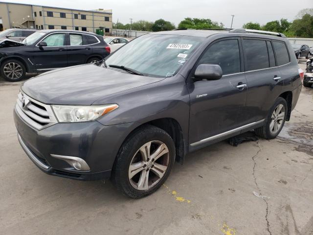 TOYOTA HIGHLANDER 2013 with VIN 5TDYK3EH2DS104845 - Photo from auction