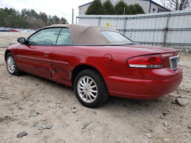 Photo 2 from auction – 2003 CHRYSLER SEBRING LX with VIN 1C3EL55T13N543432