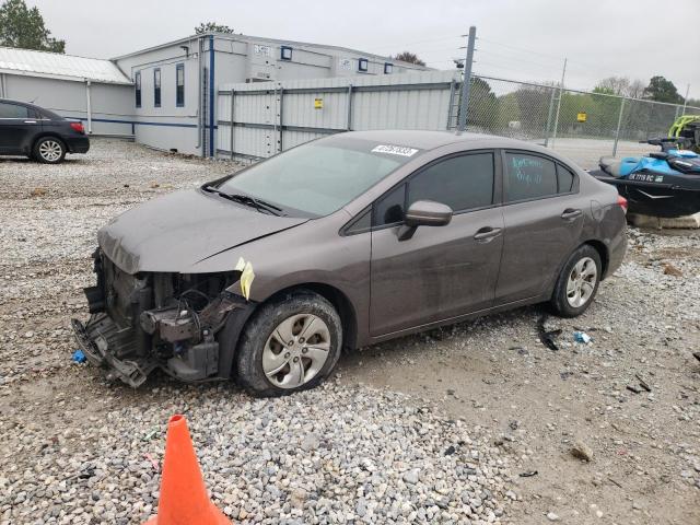 HONDA CIVIC LX 2014 with VIN 19XFB2F57EE068796 - Photo from auction