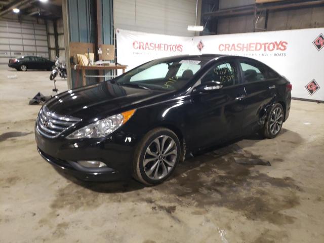 HYUNDAI SONATA SE 2014 with VIN 5NPEC4AC5EH848401 - Photo from auction