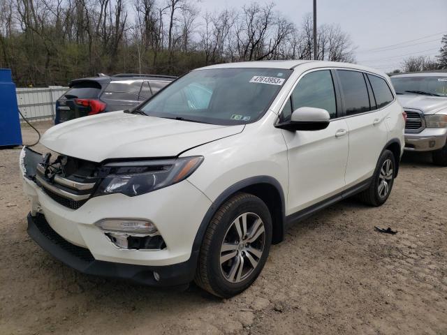 HONDA PILOT EXL 2017 with VIN 5FNYF6H59HB045049 - Photo from auction