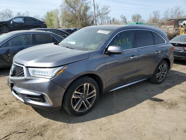 Photo 1 from auction – 2017 ACURA MDX ADVANC with VIN 5FRYD4H90HB017104
