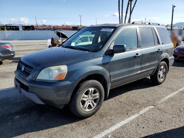HONDA PILOT EXL 2005 with VIN 2HKYF18795H536299 - Photo from auction