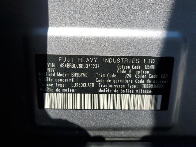 Снимка 14 от търг – 2011 SUBARU OUTBACK 2. с VIN 4S4BRBLC8B3370237