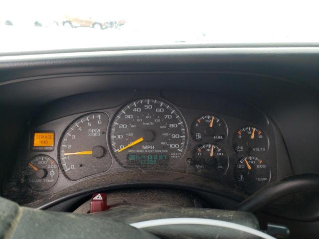 Photo 9 from auction – 2001 CHEVROLET SILVERADO with VIN 1GCGK29U31Z122665