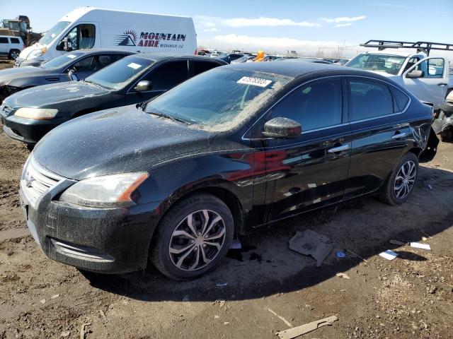 NISSAN SENTRA S 2015 with VIN 3N1AB7AP1FL677186 - Photo from auction