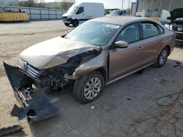 VOLKSWAGEN PASSAT S 2015 with VIN 1VWAT7A36FC038334 - Photo from auction