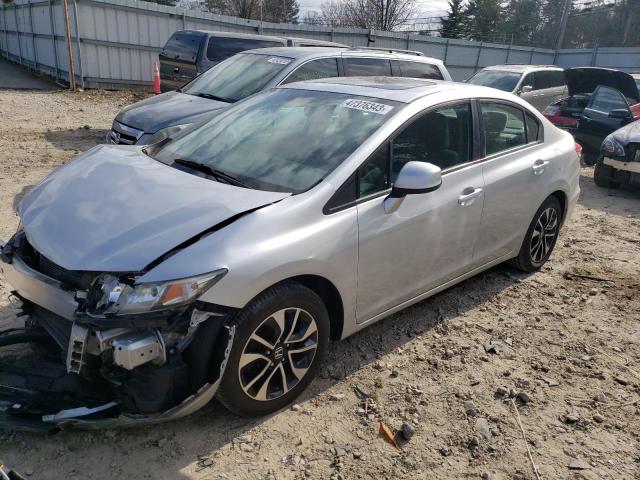 HONDA CIVIC EX 2013 with VIN 2HGFB2F80DH552078 - Photo from auction