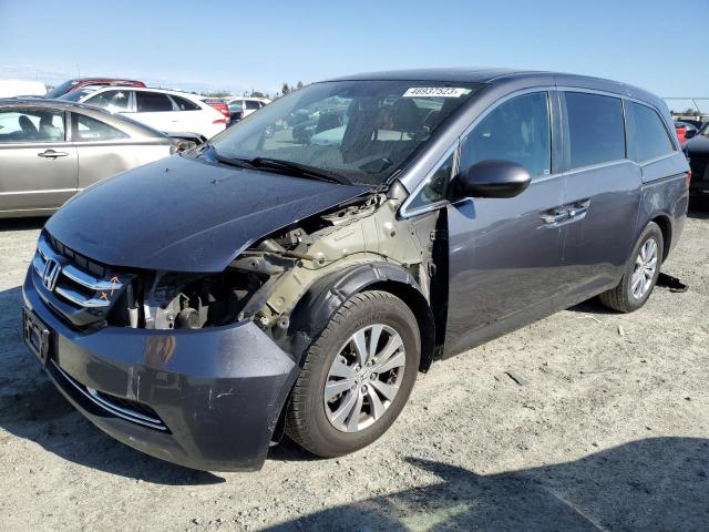 Photo 1 from auction – 2017 HONDA ODYSSEY EX with VIN 5FNRL5H64HB009379