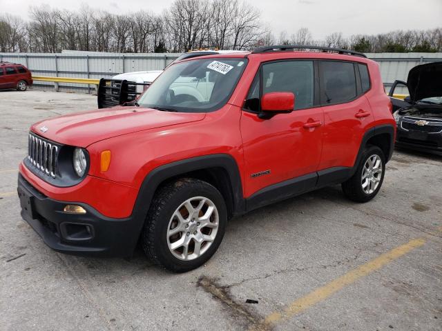 JEEP RENEGADE L 2016 with VIN ZACCJBBT7GPE08321 - Photo from auction