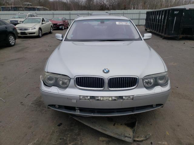Photo 5 from auction – 2002 BMW 745 LI with VIN WBAGN63412DR06488