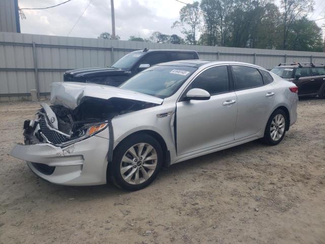 KIA OPTIMA EX 2016 with VIN 5XXGU4L36GG057926 - Photo from auction