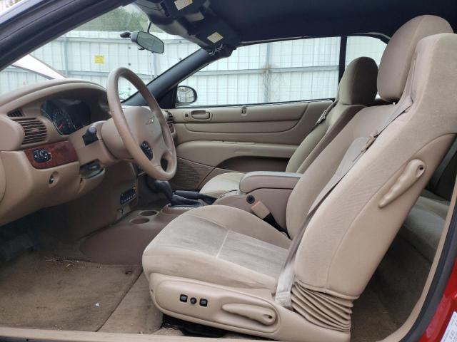 Photo 7 from auction – 2003 CHRYSLER SEBRING LX with VIN 1C3EL55T13N543432