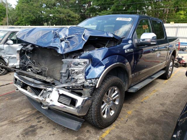 FORD F150 SUPER 2018 with VIN 1FTEW1E59JKF05636 - Photo from auction