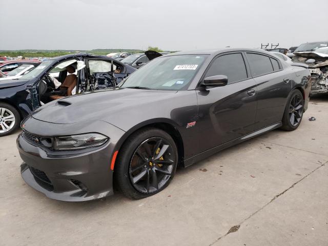 DODGE CHARGER SC 2019 with VIN 2C3CDXGJ5KH740123 - Photo from auction