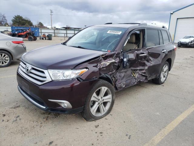 TOYOTA HIGHLANDER 2013 with VIN 5TDDK3EH4DS248928 - Photo from auction