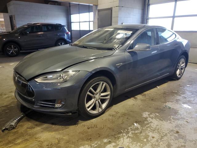 TESLA MODEL S 2013 with VIN 5YJSA1CP5DFP13763 - Photo from auction