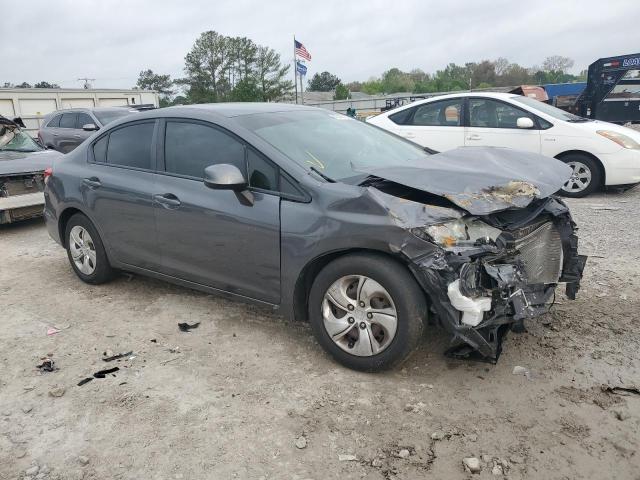 Photo 4 from auction – 2013 HONDA CIVIC LX with VIN 19XFB2F5XDE047472