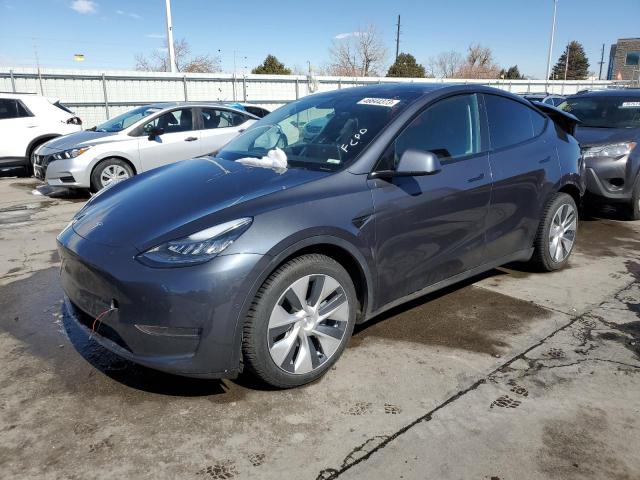 TESLA MODEL Y 2021 with VIN 5YJYGDEEXMF070073 - Photo from auction