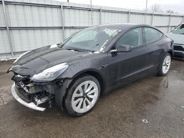 TESLA MODEL 3 2022 with VIN 5YJ3E1EA0NF370007 - Photo from auction