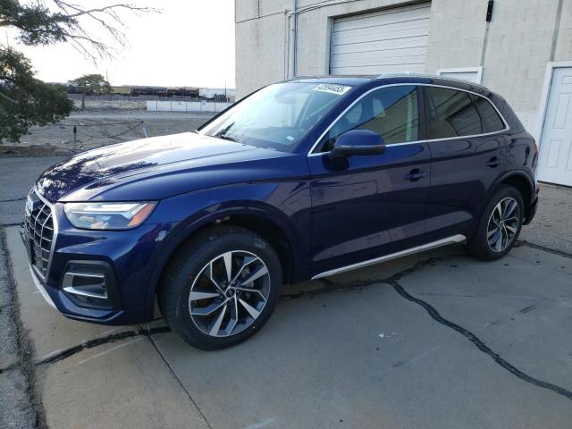 Photo 1 from auction – 2021 AUDI Q5 PREMIUM with VIN WA1BAAFY5M2103377