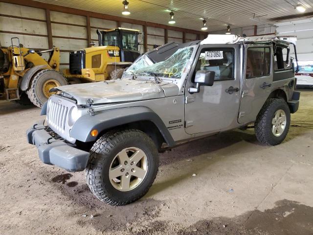 JEEP WRANGLER U 2014 with VIN 1C4BJWDG0EL102808 - Photo from auction