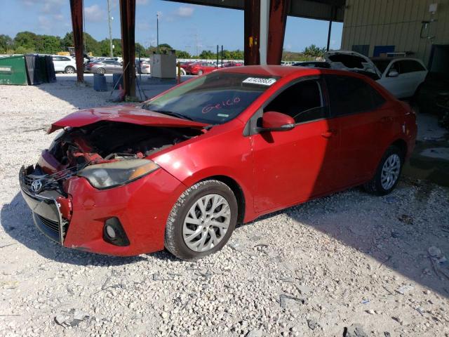 TOYOTA COROLLA L 2014 with VIN 2T1BURHE3EC084362 - Photo from auction