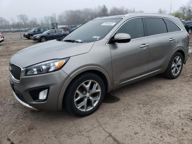 KIA SORENTO SX 2017 with VIN 5XYPKDA59HG221628 - Photo from auction