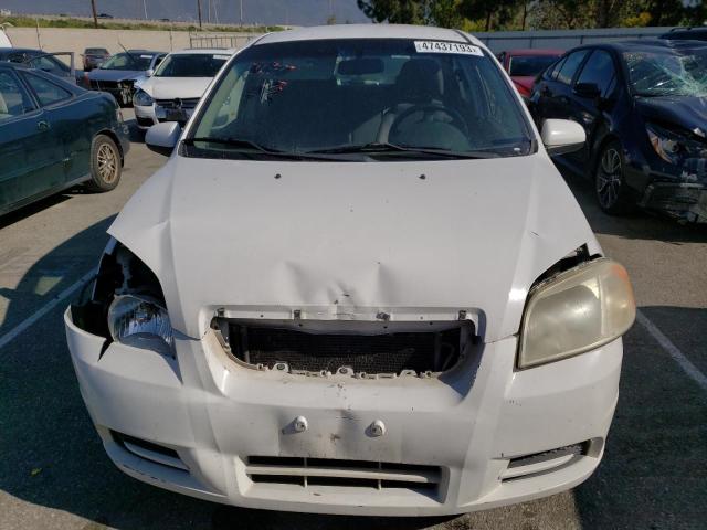Photo 5 from auction – 2009 CHEVROLET AVEO LS with VIN KL1TD56EX9B399400