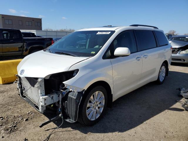 TOYOTA SIENNA XLE 2012 with VIN 5TDDK3DC7CS046430 - Photo from auction