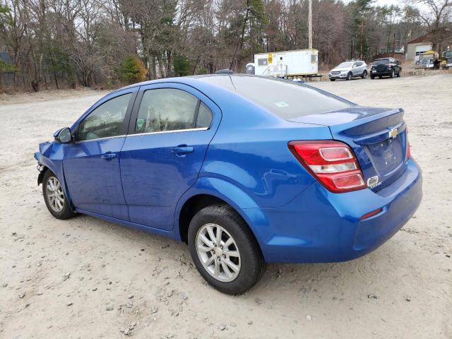 Photo 2 from auction – 2019 CHEVROLET SONIC LT with VIN 1G1JD5SBXK4149802