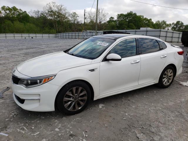 KIA OPTIMA EX 2016 with VIN 5XXGU4L34GG118383 - Photo from auction