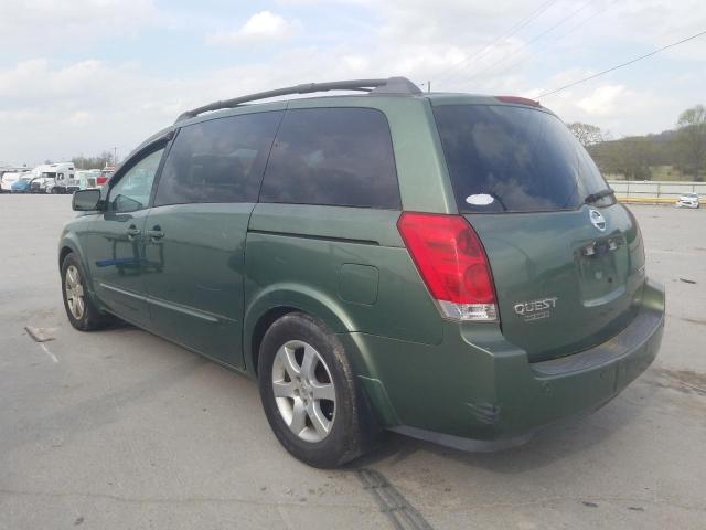 Photo 2 from auction – 2004 NISSAN QUEST S with VIN 5N1BV28U44N363399