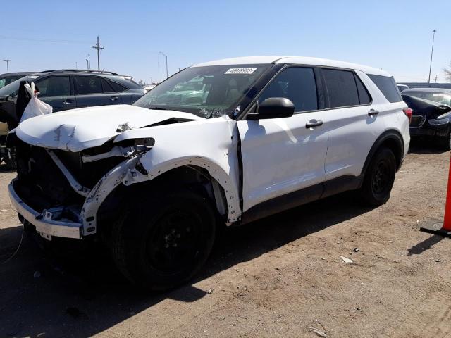 FORD EXPLORER P 2021 with VIN 1FM5K8AB1MGB24690 - Photo from auction