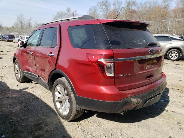 Photo 2 from auction – 2014 FORD EXPLORER L with VIN 1FM5K8F87EGA21191