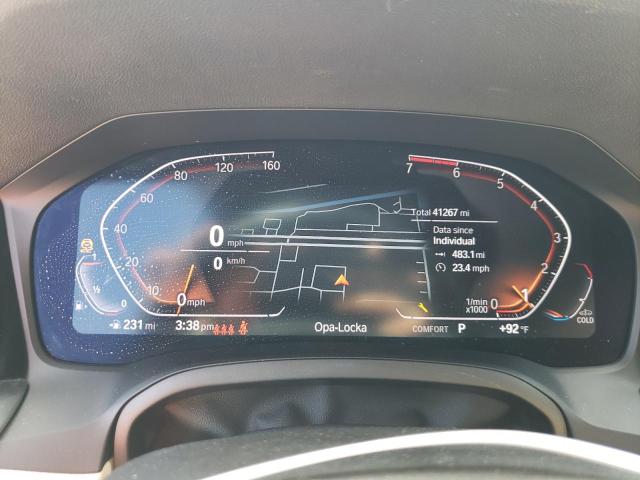 Photo 9 from auction – 2021 BMW 330I with VIN 3MW5R1J00M8C11210