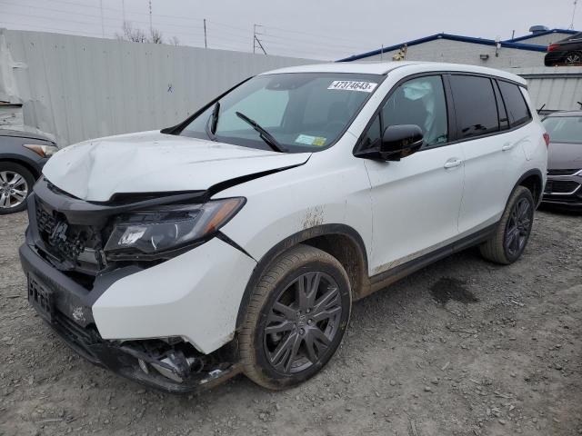 HONDA PASSPORT E 2020 with VIN 5FNYF8H50LB008704 - Photo from auction