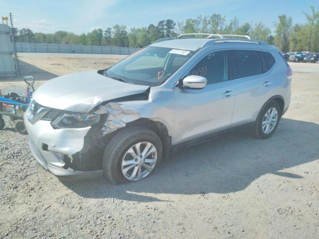 NISSAN ROGUE S 2016 with VIN 5N1AT2MT5GC917922 - Photo from auction