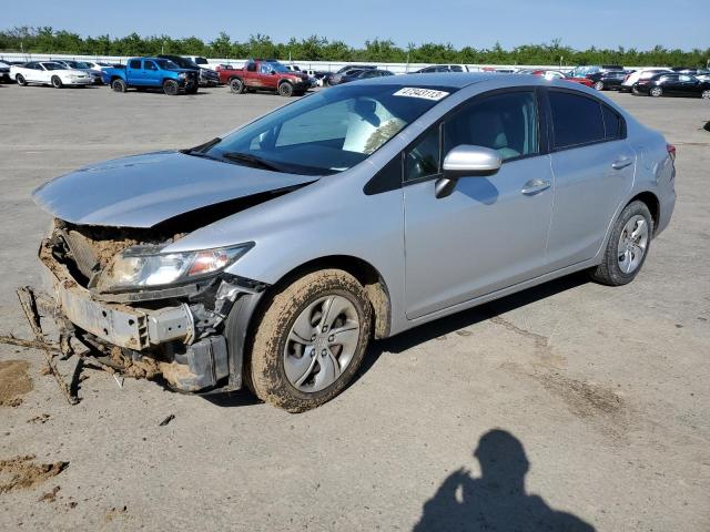 HONDA CIVIC LX 2015 with VIN 2HGFB2F55FH516993 - Photo from auction