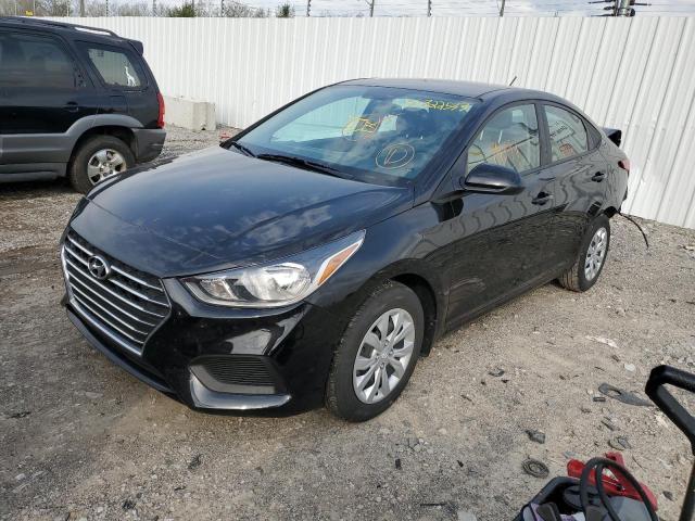HYUNDAI ACCENT SE 2022 with VIN 3KPC24A67NE166905 - Photo from auction