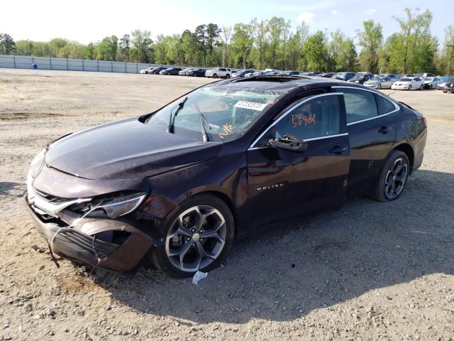 CHEVROLET MALIBU LT 2021 with VIN 1G1ZD5ST6MF023911 - Photo from auction