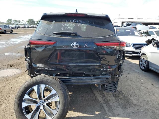 Photo 6 from auction – 2020 TOYOTA HIGHLANDER with VIN 5TDGZRBH4LS520974