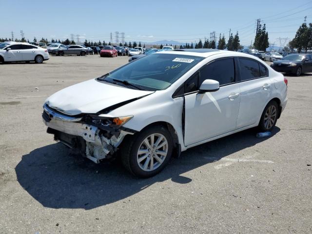 HONDA CIVIC EX 2012 z numerem VIN 19XFB2F8XCE382496 - Zdjęcie z aukcji