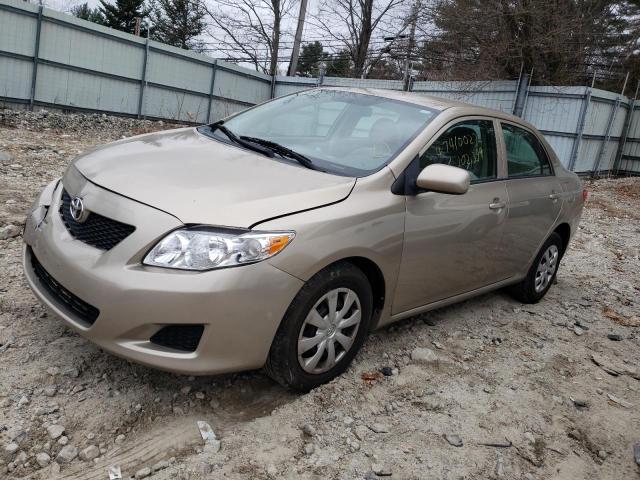 TOYOTA COROLLA BA 2009 with VIN 2T1BU40E49C125909 - Photo from auction