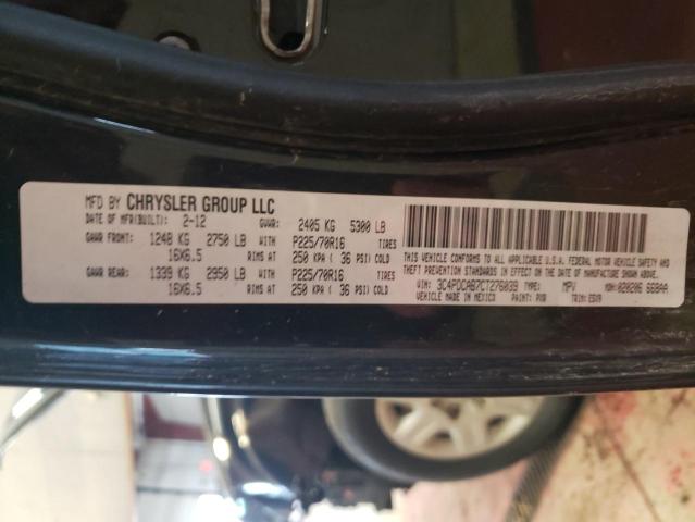 Photo 14 from auction – 2012 DODGE JOURNEY SE with VIN 3C4PDCAB7CT276039