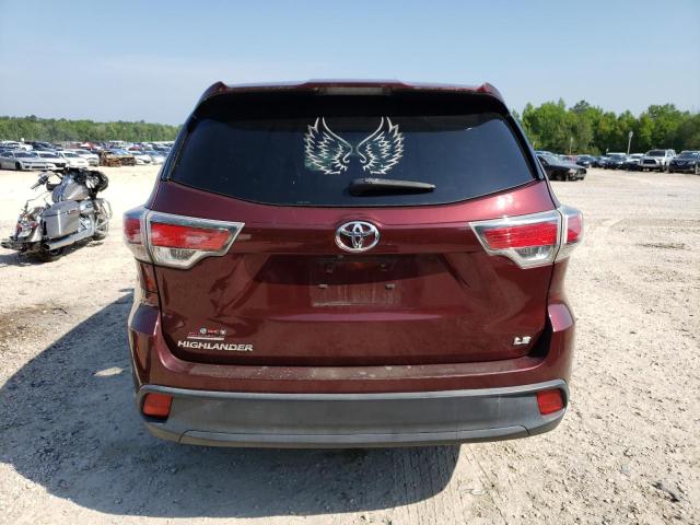Photo 6 from auction – 2014 TOYOTA HIGHLANDER with VIN 5TDZARFH3ES008345