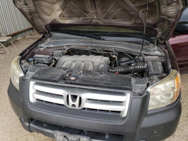 Photo 12 from auction – 2007 HONDA PILOT LX with VIN 5FNYF28147B016630