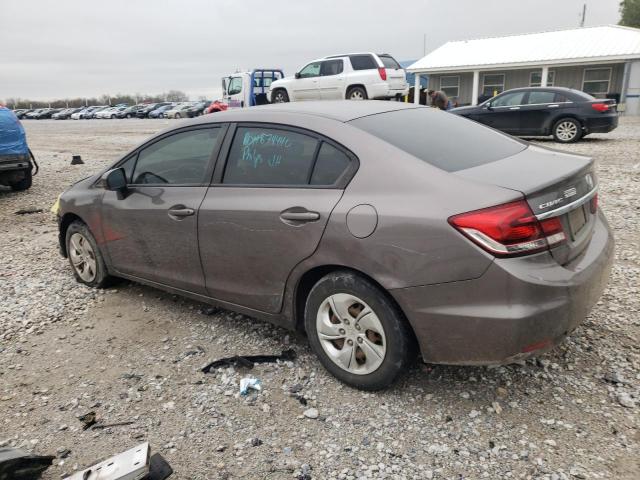 Photo 2 from auction – 2014 HONDA CIVIC LX with VIN 19XFB2F57EE068796